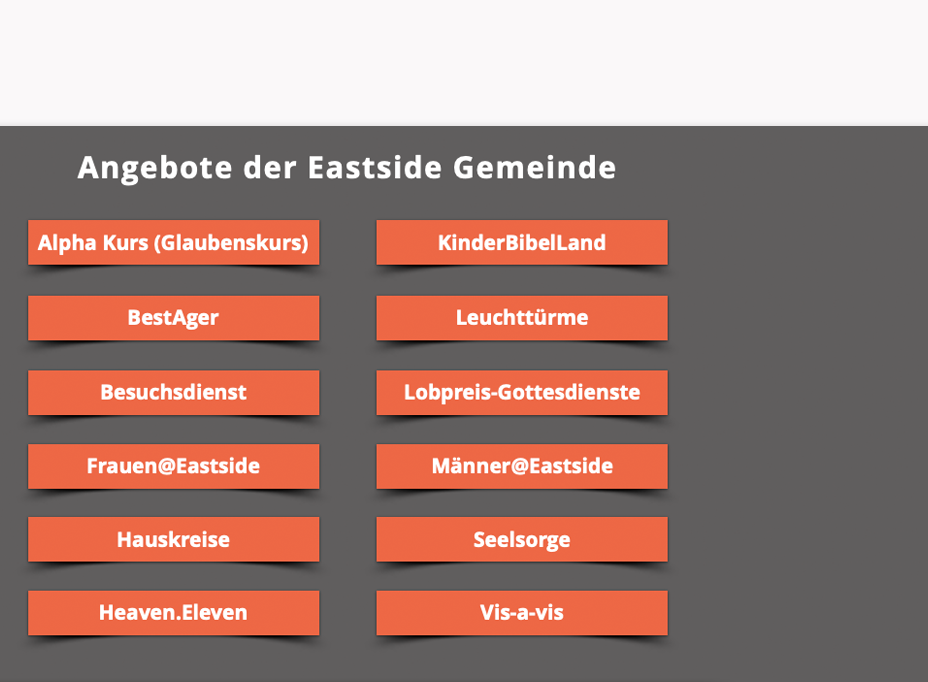 Homepage Eastside Christliche Gemeinde